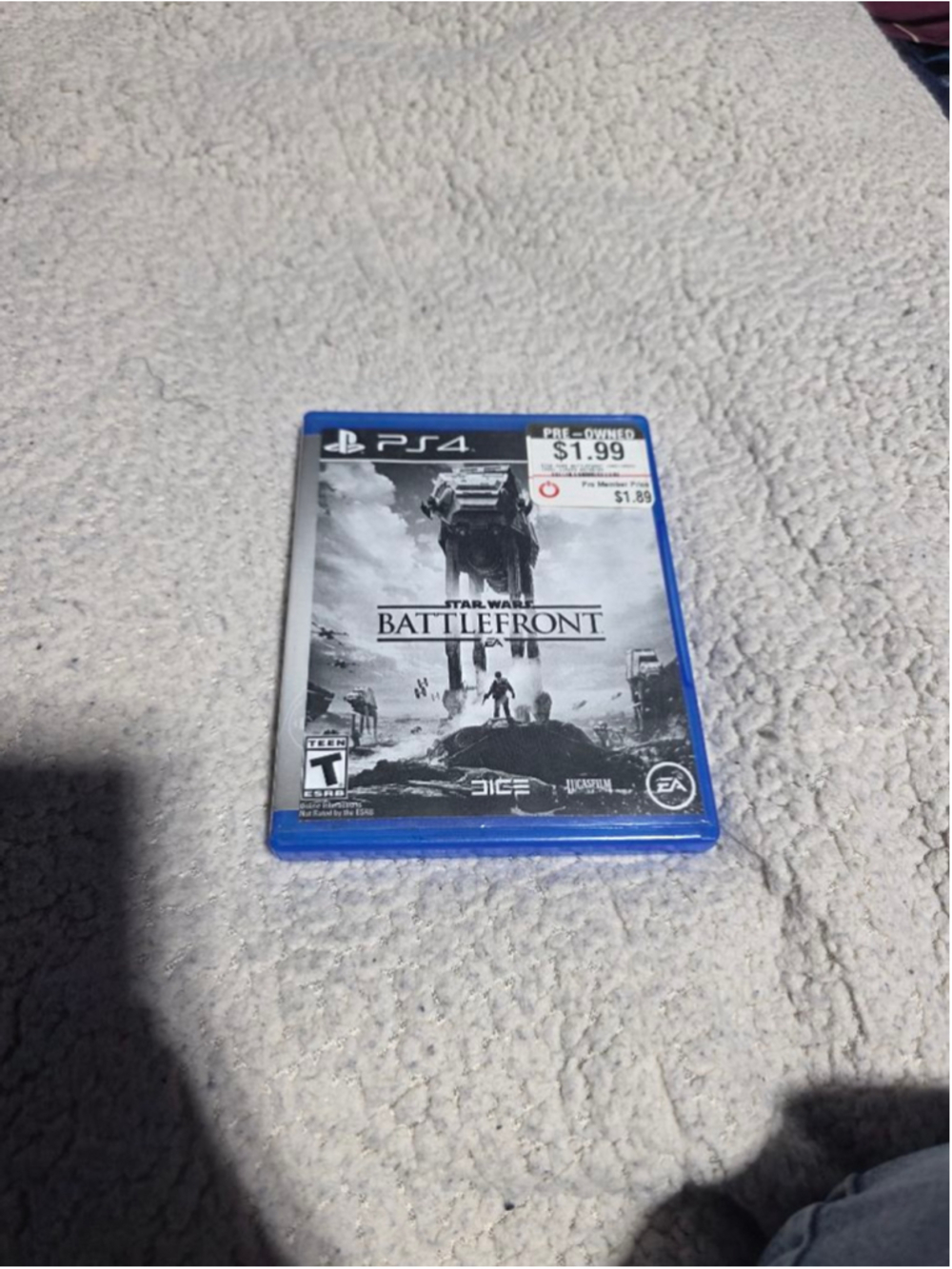 EA Star Wars Battlefront PS4 Video Game One Size Blue Black